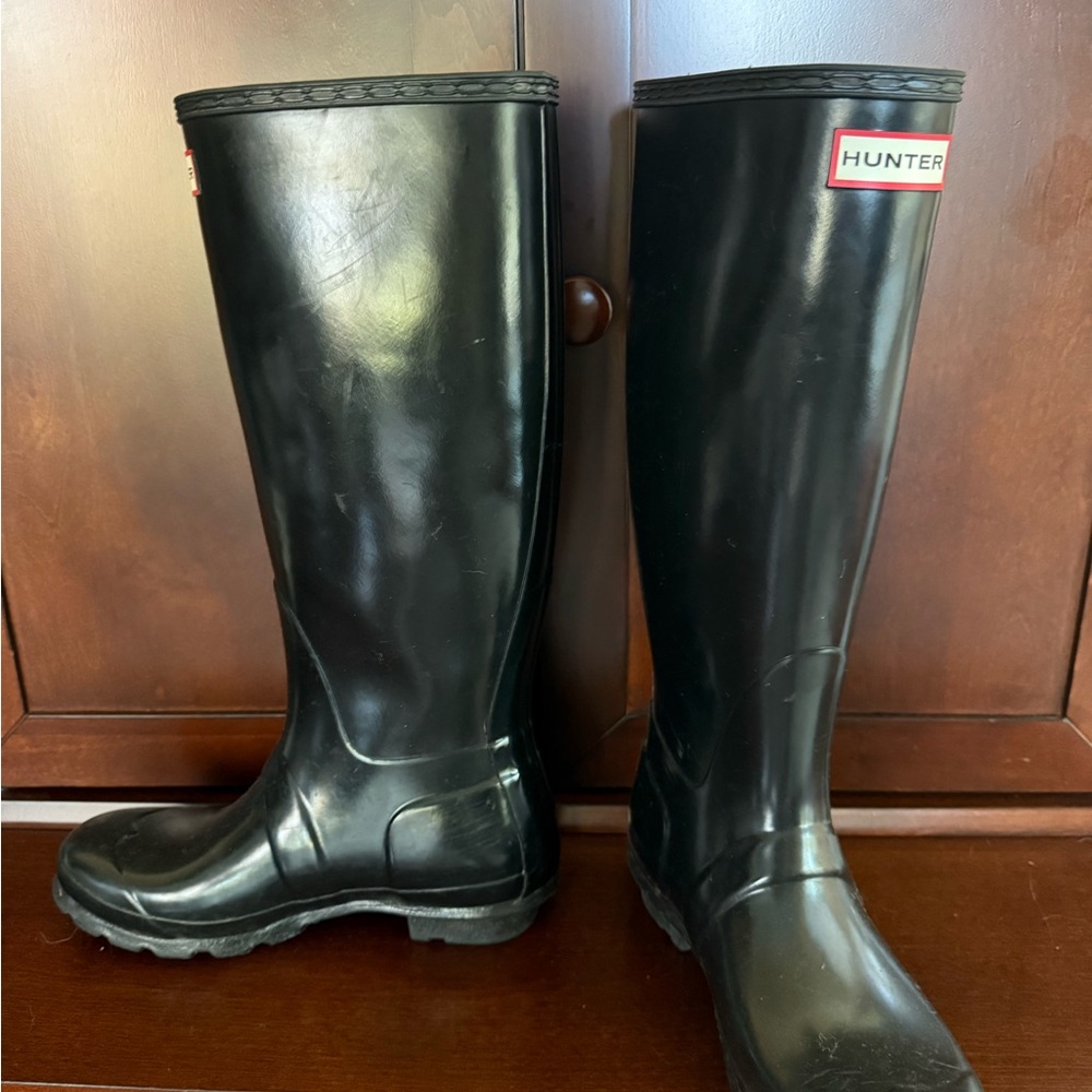 Hunter Classic Black Waterproof Boots